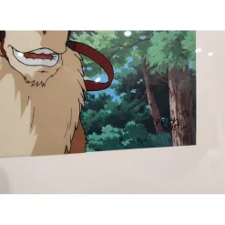 Cel Art - Studio Ghibli*Maison Ghibli CEL ART ASHITAKA GOES TO BATTLE - STUDIO GHIBLI
