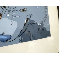 Cel Art - Studio Ghibli*Maison Ghibli CEL ART SAN AND HIS WOLF BROTHERS - STUDIO GHIBLI