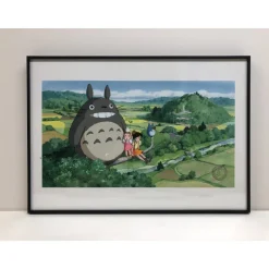 Cel Art - Studio Ghibli*Maison Ghibli CEL ART TOTORO ON A SUMMER DAY - STUDIO GHIBLI