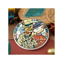 Kitchenware*Maison Ghibli Ceramic coaster Baron & Louise - Whisper of the Heart