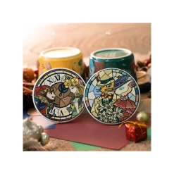 Kitchenware*Maison Ghibli Ceramic coaster King of Dwarf & Princess - Whisper of the Heart