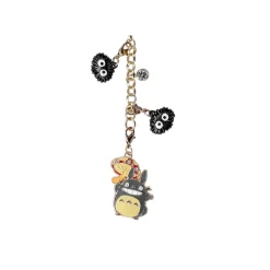 Straps*Maison Ghibli Charm Chain Big Totoro & Mushroom - My Neighbor Totoro