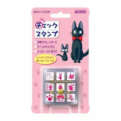 Small Equipment*Maison Ghibli Check Stamp Jiji and Company - Kiki'S Delivery Service