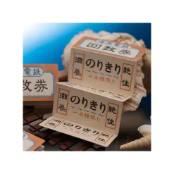 Small Equipment*Maison Ghibli Chihiro Mini Notepad Block Train Ticket - Spirited Away