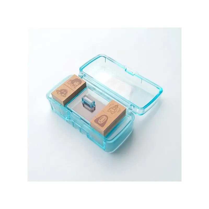 Small Equipment*Maison Ghibli Chihiro takes the train Mini Stamp Set Blue - Spirited Away