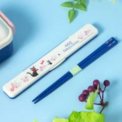 Kitchenware*Maison Ghibli Chopsticks box Set 18cm Jiji Flower garland - Kiki's Delivery Service