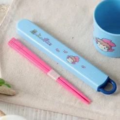 Kitchenware*Maison Ghibli Chopsticks box Set 16,5cm Ponyo in the ocean - Ponyo on the Cliff
