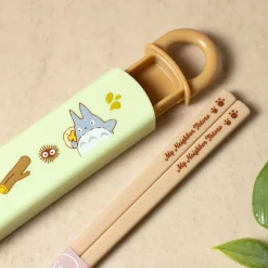 Kitchenware*Maison Ghibli Chopsticks box Set 16,5cm Totoro & Catbus - My Neighbor Totoro