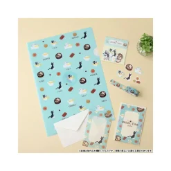 Storage*Maison Ghibli Clear File A4 Break Time Cookies - Kiki's Delivery Service