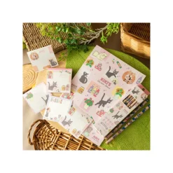 Storage*Maison Ghibli Clear File A4 Jiji & Kiki Shopping - Kiki's Delivery Service
