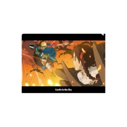 Storage*Maison Ghibli Clear File A4 Rescue - Castle in the Sky
