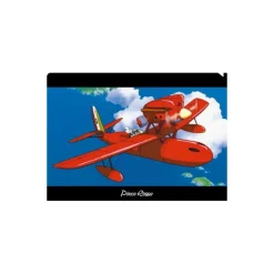 Storage*Maison Ghibli Clear File A4 Savoia in the sky - Porco Rosso