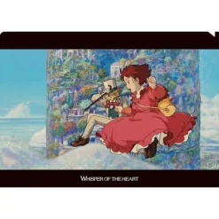 Storage*Maison Ghibli Clear Folder A4 Shizuku & Baron - Whisper of the Heart