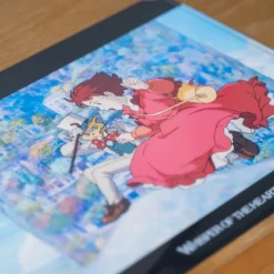 Storage*Maison Ghibli Clear Folder A4 Shizuku & Baron - Whisper of the Heart