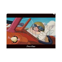 Storage*Maison Ghibli Clear Folder A4 Size Marco & Savoia - Porco Rosso