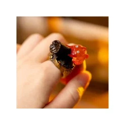 Figurines*Maison Ghibli Collection Calcifer Assorted 6 Rings - Howl's Moving Castle