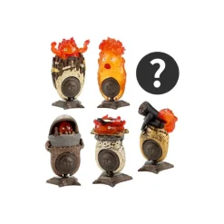 Figurines*Maison Ghibli Collection Calcifer Assorted 6 Rings - Howl's Moving Castle