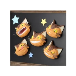 Magnets*Maison Ghibli Collection Catbus faces Assorted 6 Magnets - My neighbor Totoro