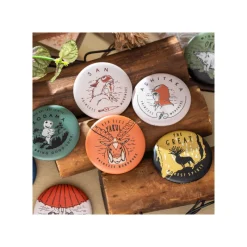 Badges*Maison Ghibli Collection de badges vintage 1 badge Mystere - Princess Mononoke