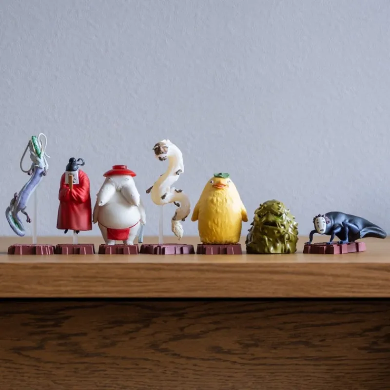 Figurines*Maison Ghibli Collection Gods Assorted 8 Figurines - Sprited Away