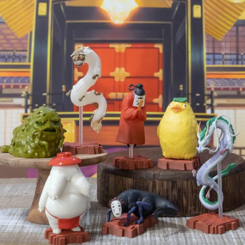 Figurines*Maison Ghibli Collection Gods Assorted 8 Figurines - Sprited Away