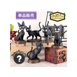 Figurines*Maison Ghibli Collection Jiji Assorted 6 Figurines - Kiki's Delivery Service