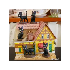 Figurines*Maison Ghibli Collection Jiji Assorted 6 Figurines - Kiki's Delivery Service