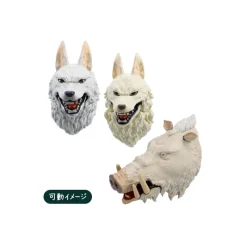 Figurines*Maison Ghibli Collection of 6 Assorted 3D Character Magnet -Princess Mononoke
