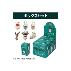 Figurines*Maison Ghibli Collection of 6 Assorted 3D Character Magnet -Princess Mononoke