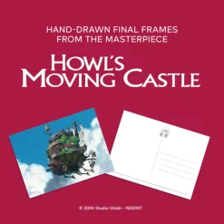 Postcards And Letter Papers*Maison Ghibli Collection of 30 Postcards - Howl’s Moving Castle