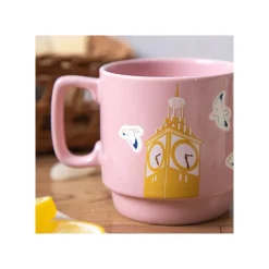 Kitchenware*Maison Ghibli Coloful embossed mug Kiki on her broom - Kiki's Delivery Service