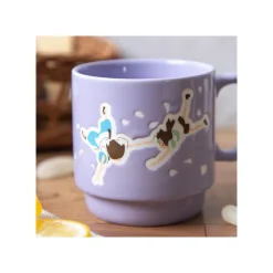 Kitchenware*Maison Ghibli Coloful embossed mug Kiki Chihiro & Haku - Spirited Away