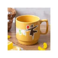 Kitchenware*Maison Ghibli Coloful embossed mug Laundry Day - Howl's Moving Castle