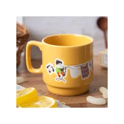 Kitchenware*Maison Ghibli Coloful embossed mug Laundry Day - Howl's Moving Castle