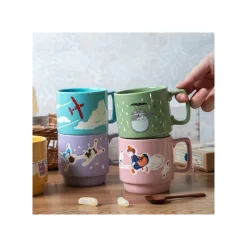 Kitchenware*Maison Ghibli Coloful embossed mug Laundry Day - Howl's Moving Castle