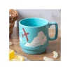 Kitchenware*Maison Ghibli Coloful embossed mug Savoia - Porco Rosso