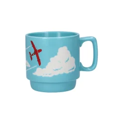 Kitchenware*Maison Ghibli Coloful embossed mug Savoia - Porco Rosso