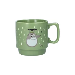 Kitchenware*Maison Ghibli Coloful embossed mug Totoro Holding Umbrella - My Neighbor Totoro