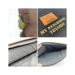 Bags*Maison Ghibli Corduroy satchel Totoro patch - My Neighbor Totoro