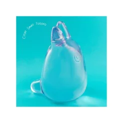 Statues*Maison Ghibli Crystal Figurine Transparent Small Totoro Purple - My Neighbor Totoro