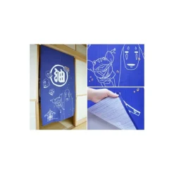 Wall Decoration*Maison Ghibli Curtain Aburaya Blue - Spirited Away