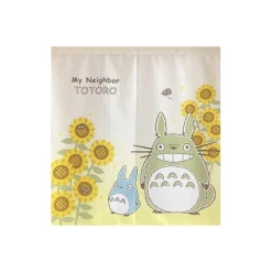 Wall Decoration*Maison Ghibli Curtains Totoro Sunflower - My Neighbor Totoro
