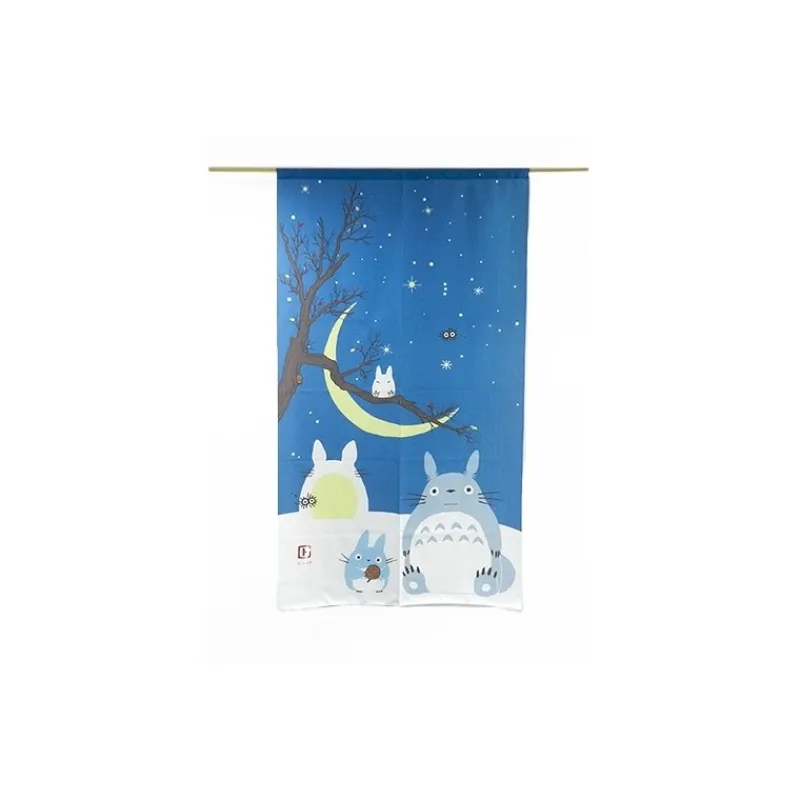 Wall Decoration*Maison Ghibli Curtains Totoro Winter Sky - My Neighbor Totoro
