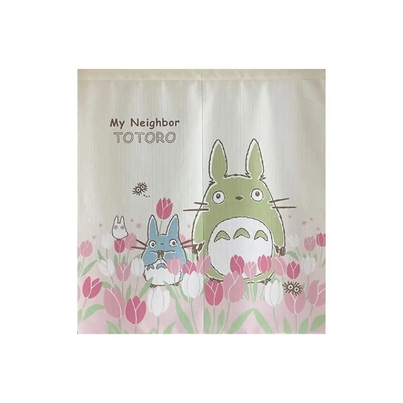 Wall Decoration*Maison Ghibli Curtains Tulips Totoro - My Neighbor Totoro