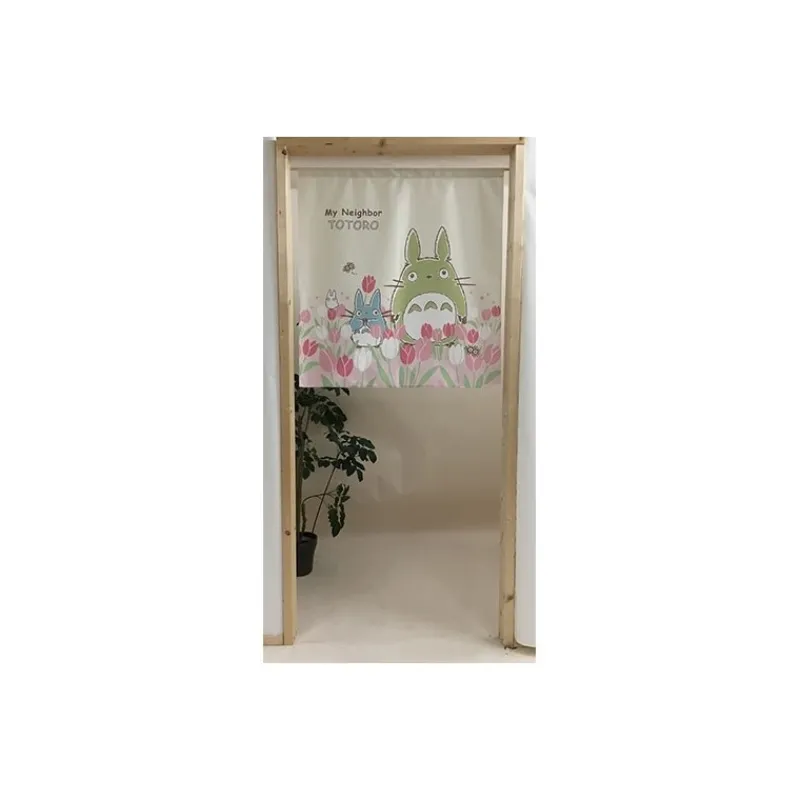 Wall Decoration*Maison Ghibli Curtains Tulips Totoro - My Neighbor Totoro