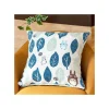 Furniture*Maison Ghibli Cushion Big Totoro Blue & Green leaves 45x45 cm - My Neighbour Totoro