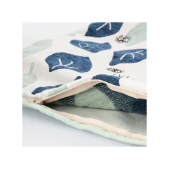Furniture*Maison Ghibli Cushion Big Totoro Blue & Green leaves 45x45 cm - My Neighbour Totoro