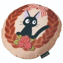 Furniture*Maison Ghibli Cushion Jiji Bread Wreath - Kiki's Delivery Service