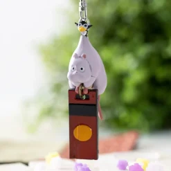 Keychains*Maison Ghibli 3D Keychains Boh mouse and bird - Spirited Away