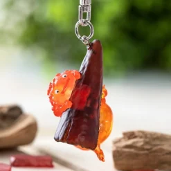 Keychains*Maison Ghibli 3D Keychains Calcifer - Howl’s Moving Castle